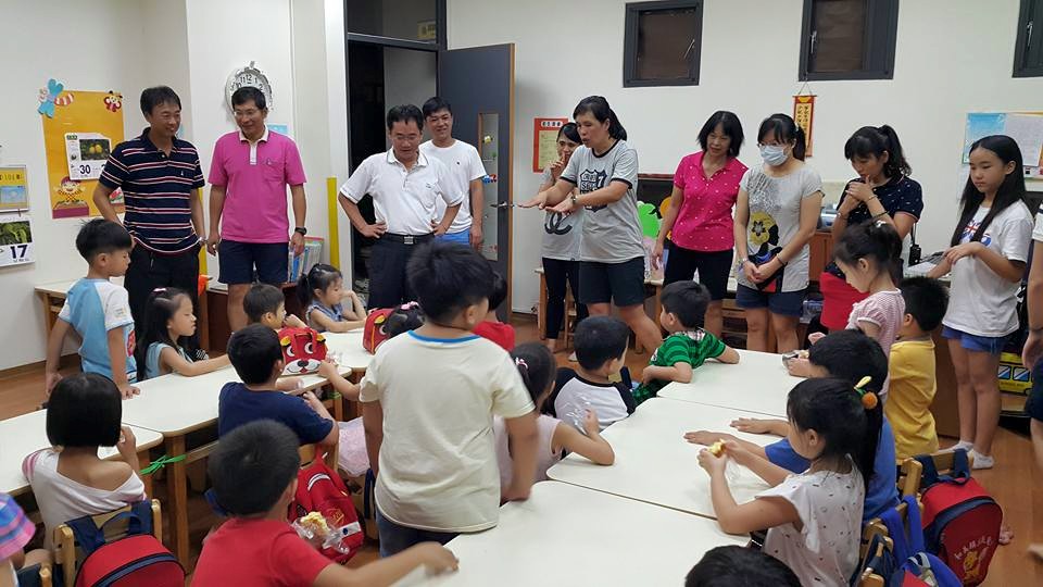 鎮立幼兒園大班畢業生聯合宿營活動