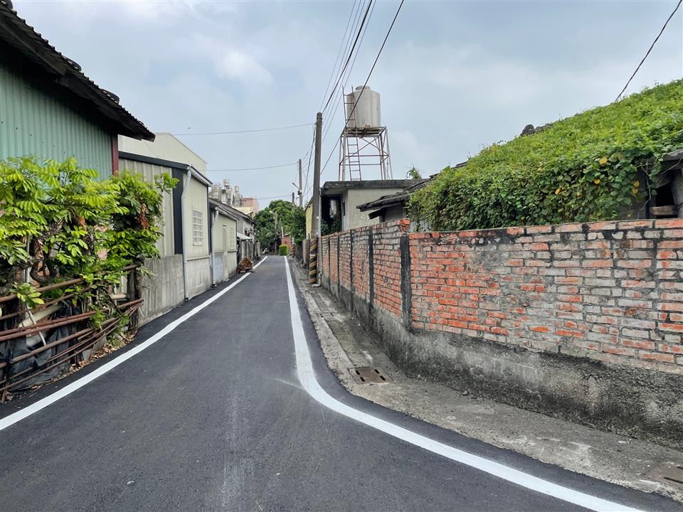 埤頭鄉平原村稻香路464巷、和平路等道路改善工程平原村稻香路237巷86弄施工後