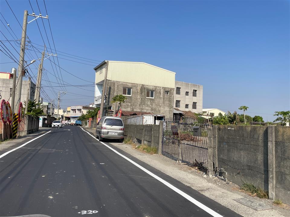 埤頭鄉陸嘉村中華路(彰184)等道路改善工程施工後