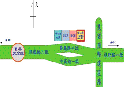 圖書館交通路線圖