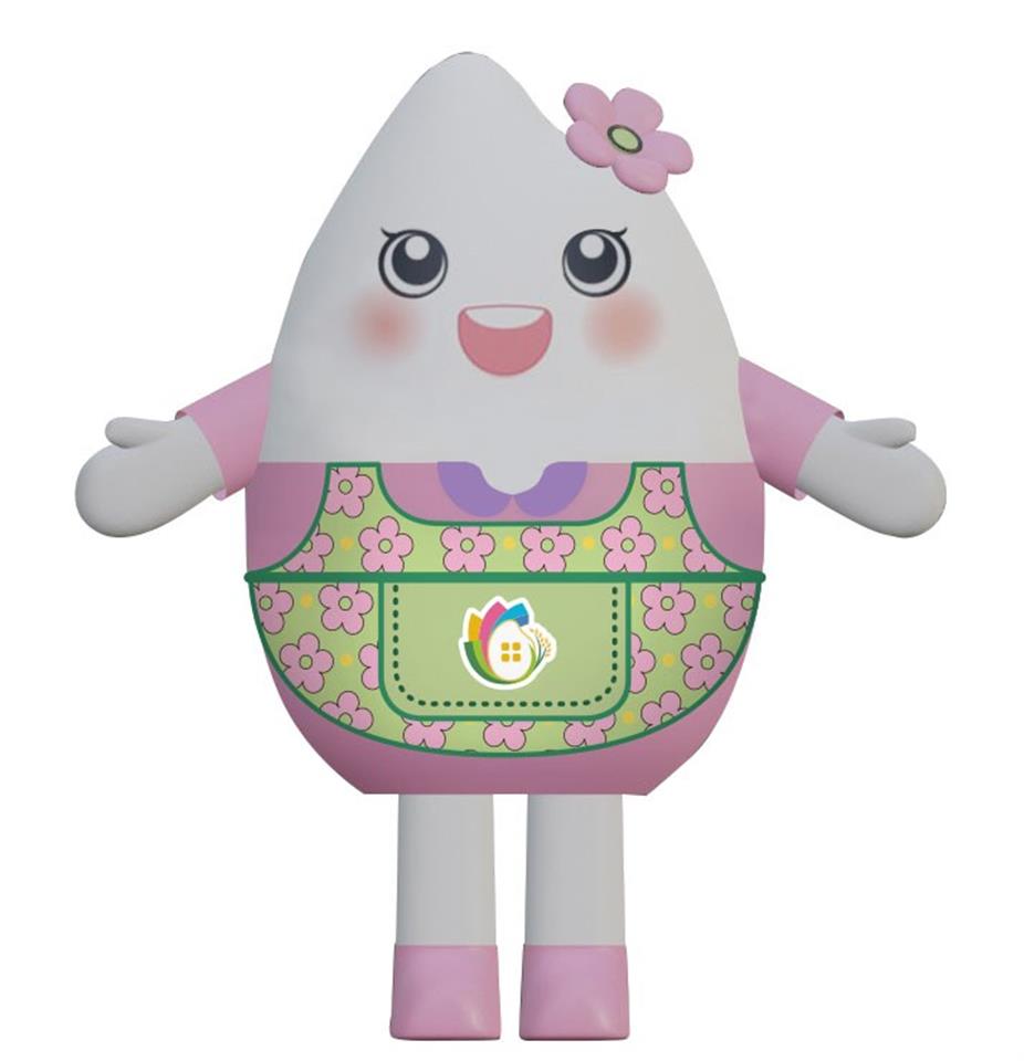 我們的吉祥物-米寶人偶米香