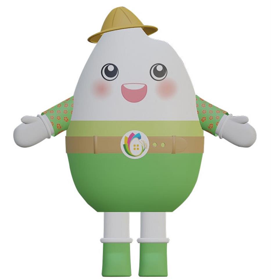 我們的吉祥物-米寶人偶花露米