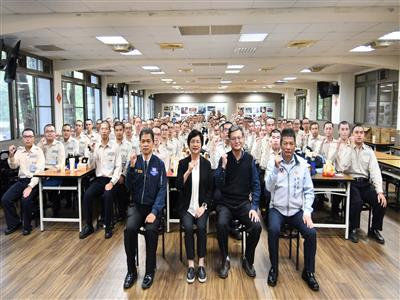 前往成功嶺探視入營服役彰化子弟兵