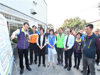 投入改善經費 1,133 萬元   改善溪州北斗彰107線道路不平