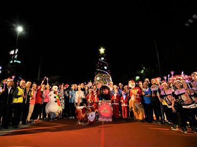 2023聖誕節點燈傳遞平安與祝福