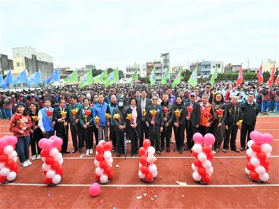 福興國中一甲子 校慶啟用運動場地