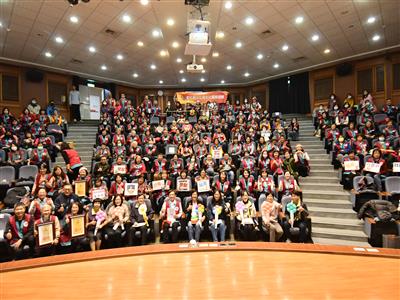 感謝有您！ 表揚績優文化志工