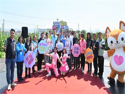 2025員林蜀葵花季  春暖花開 百花盛開 歡迎來賞花