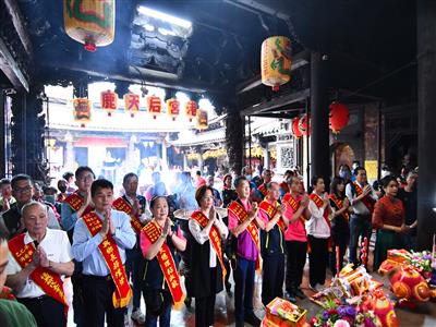 傳承近200年同安寮十二庄請媽祖 鹿港天后宮新祖宮媽祖遶境賜福-接駕