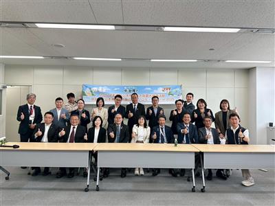 彰化縣政府首次與中投苗三縣市赴日本拼觀光 攜手業者共推中區聯盟旅遊