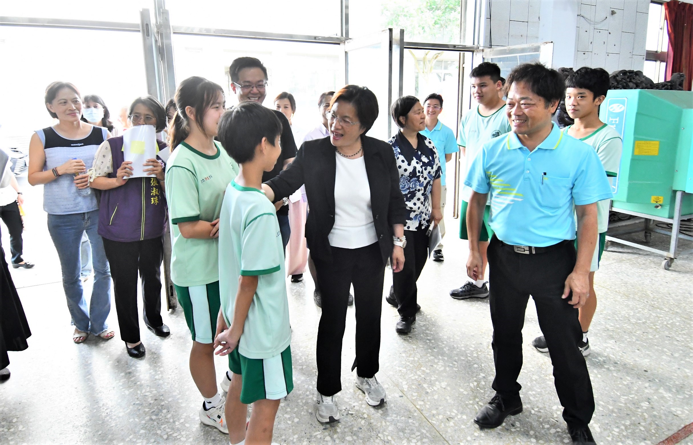 圖：國中教育會考即將登場 彰化縣長巡視考場試務準備