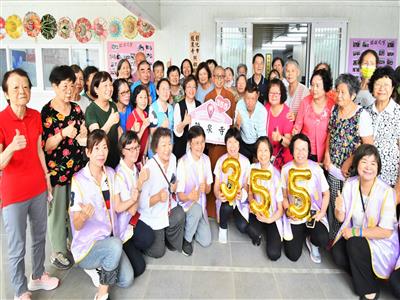 彰化縣第一個佛寺成立關懷據點 彰化市龍泉寺成立第355個據點