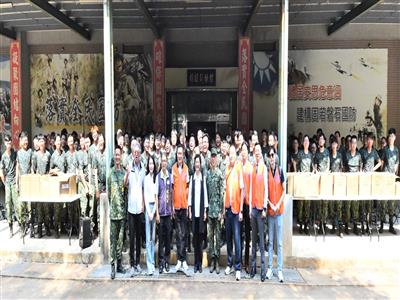 照片：台中成功嶺慰勞彰化縣後備指揮部「114年補充兵營教育召集訓練」活動 