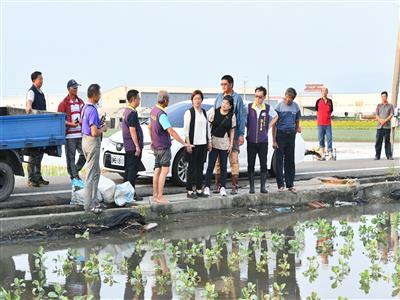 關心彰化地區農損情形 協助農民向中央爭取救助