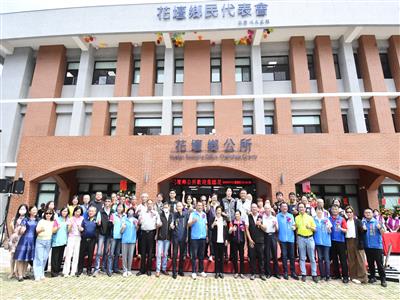 老舊廢棄營區變身政教藝文三合一新地標 花壇鄉公所、藝文館、代表會新廳舍落成啟用