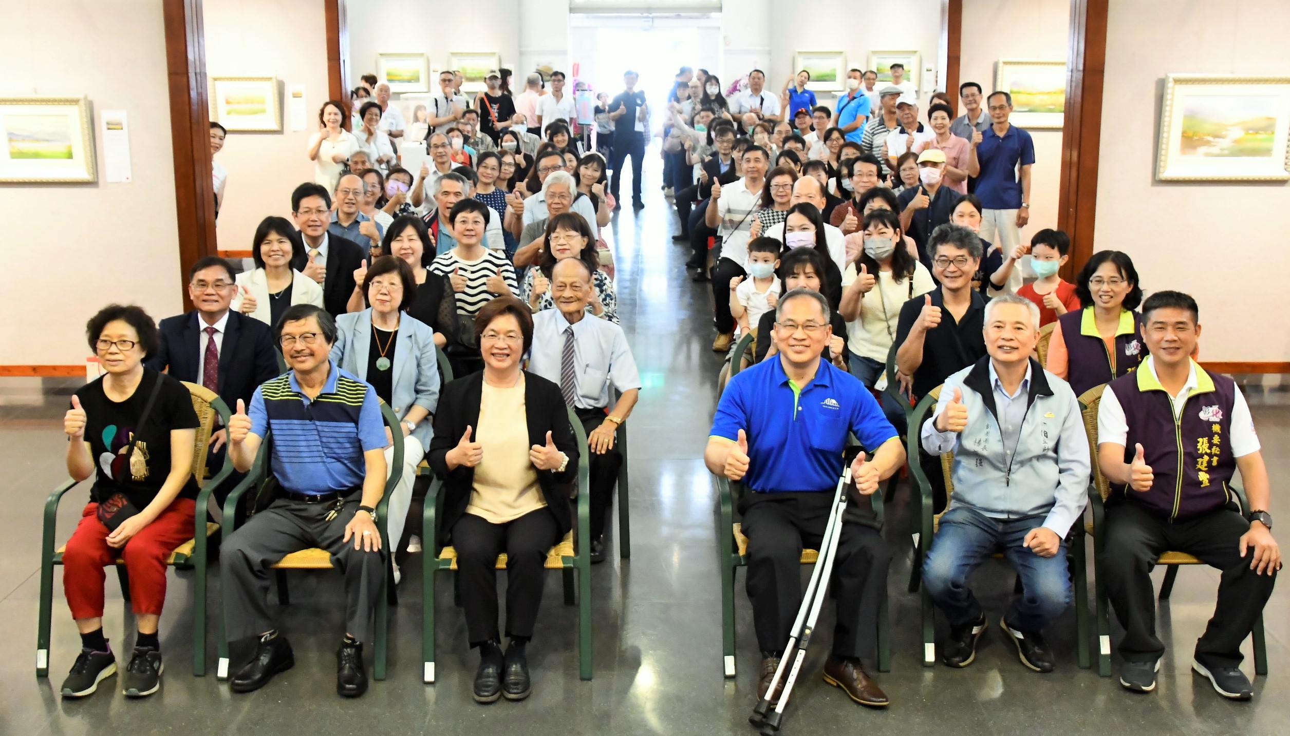 圖「色彩命盤～蔡錫和水彩畫與命理學的邂逅」 蔡錫和70歳個展 展出70件水彩作品全數義賣伯立歐