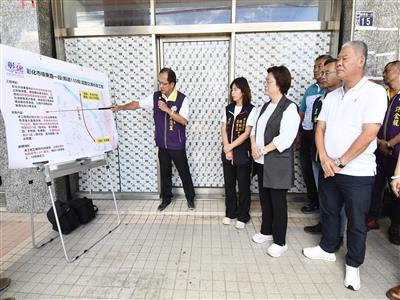 投入改善經費1,241萬元    改善彰化市線東路道路不平
