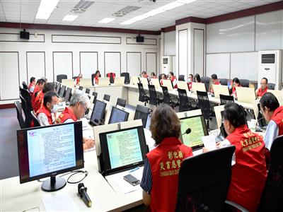 彰化縣楊柳颱風第1次防颱整備應變會議 十項裁示加強防颱