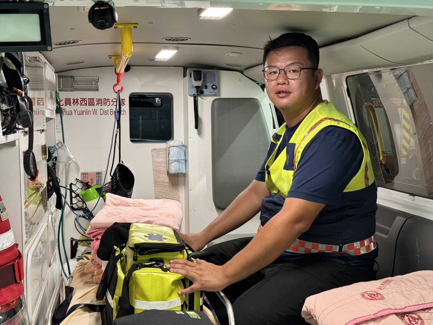 縮圖：不是所有英雄都穿著披風 彰化工地職人張博皓榮獲114年全國救護志工菁英