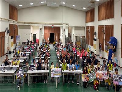 縣長主持社區治安會議傾聽民意 田中警詼諧短劇笑中防詐深獲好評