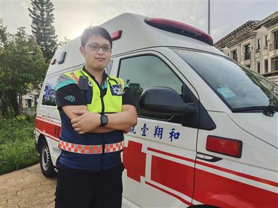 彰化縣最強救護技術員 捨我「麒」誰 消防局連續4年榮獲金心獎殊榮