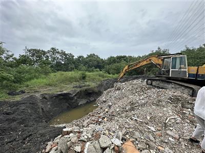 檢警環聯手查獲非法棄置營建廢棄物 回填二林中科園區土地