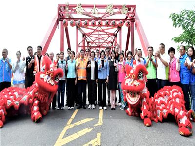 西螺大橋維修補強開工祈福 再造歷史新風貌            