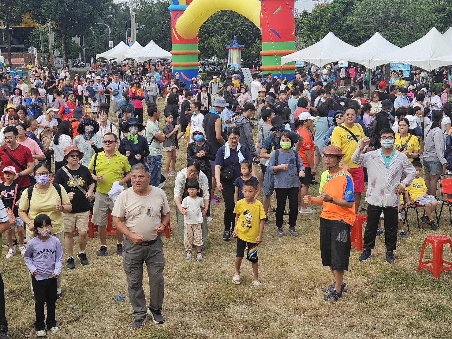 圖全國唯一的水陸健行活動　二水鄉「千人健行水上漂」嶄新登場