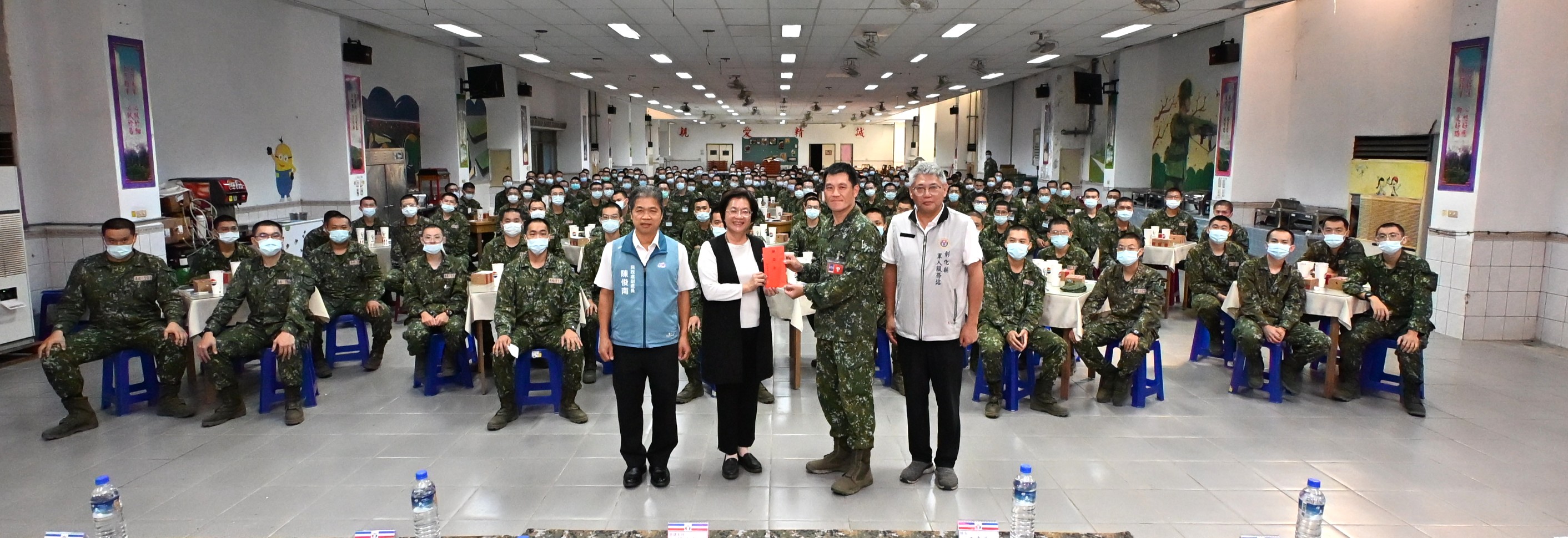 圖前往台南大內營區探視彰化子弟兵 勉勵立定志向、積極進取