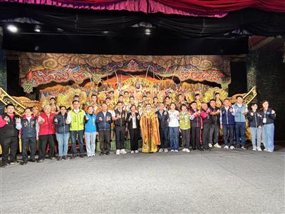 「2025彰化縣媽祖祈福文化節」祈福大戲 明華園戲劇總團社頭鄉果菜市場演出《紅塵菩提》