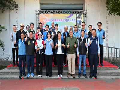 竹塘國中曉陽館重建工程動土 投入約1億600萬 打造多功能活動據點