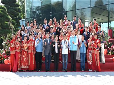 緣來成雙 喜聚彰化 彰化縣42對新人聯合婚禮