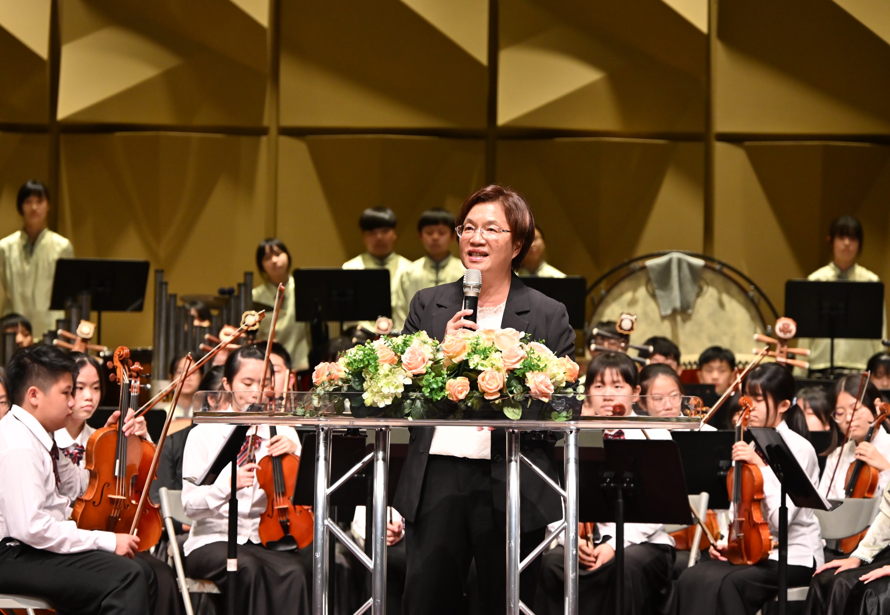 圖400名音樂班學生共同演出 彰化縣政府舉辦教學成果聯合展演   