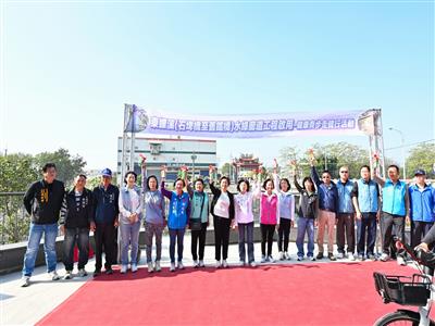 串聯8.3公里東螺溪水綠廊道 打造5處亮點設施 健康齊步走健行活動