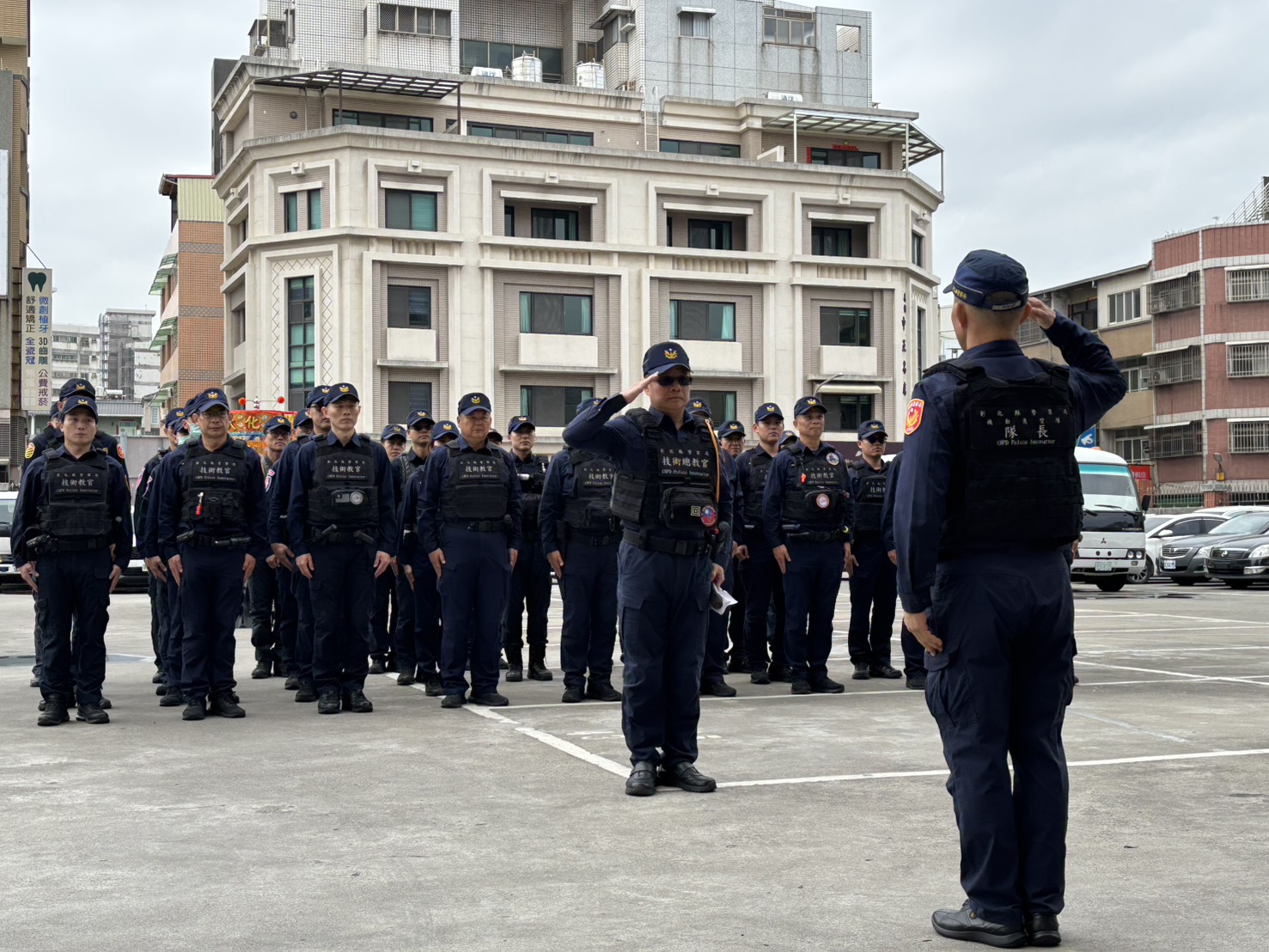 圖：強化大甲媽祖遶境維安，警局成立「機動應變隊」