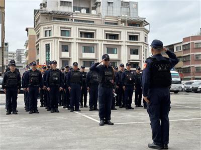 強化大甲媽祖遶境維安，警局成立「機動應變隊」