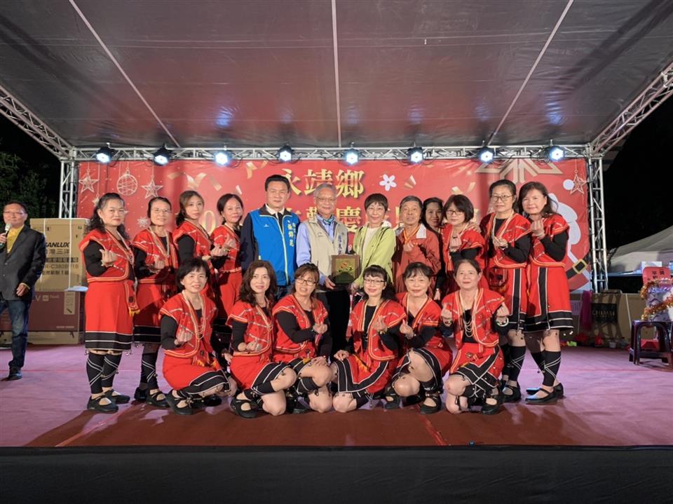 永靖鄉110年歲末歡慶感恩晚會精彩的社區表演