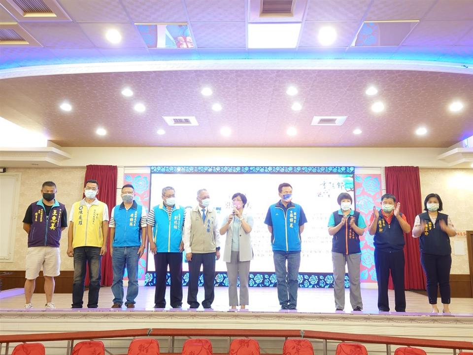 永靖鄉111年慶祝重陽節表揚敬老活動縣長蒞臨致詞