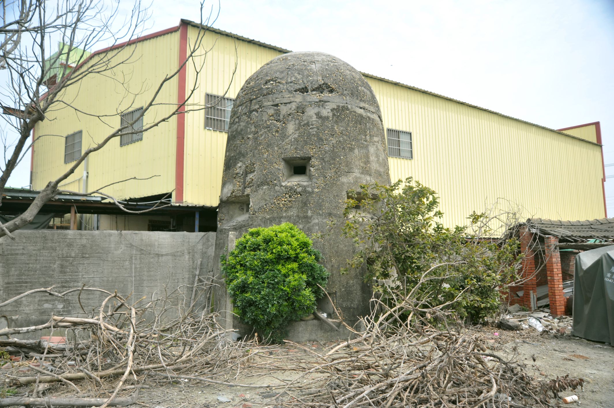 外埔村外埔村防空小砲台