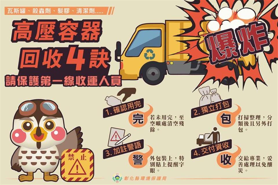 清潔隊高壓氣瓶回收4秘訣保護第一線回收人員