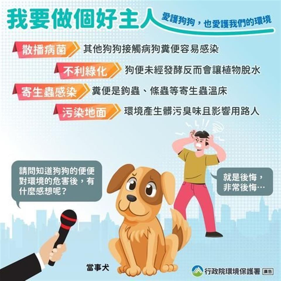 清潔隊我要做個好主人，愛護狗狗也愛護環境