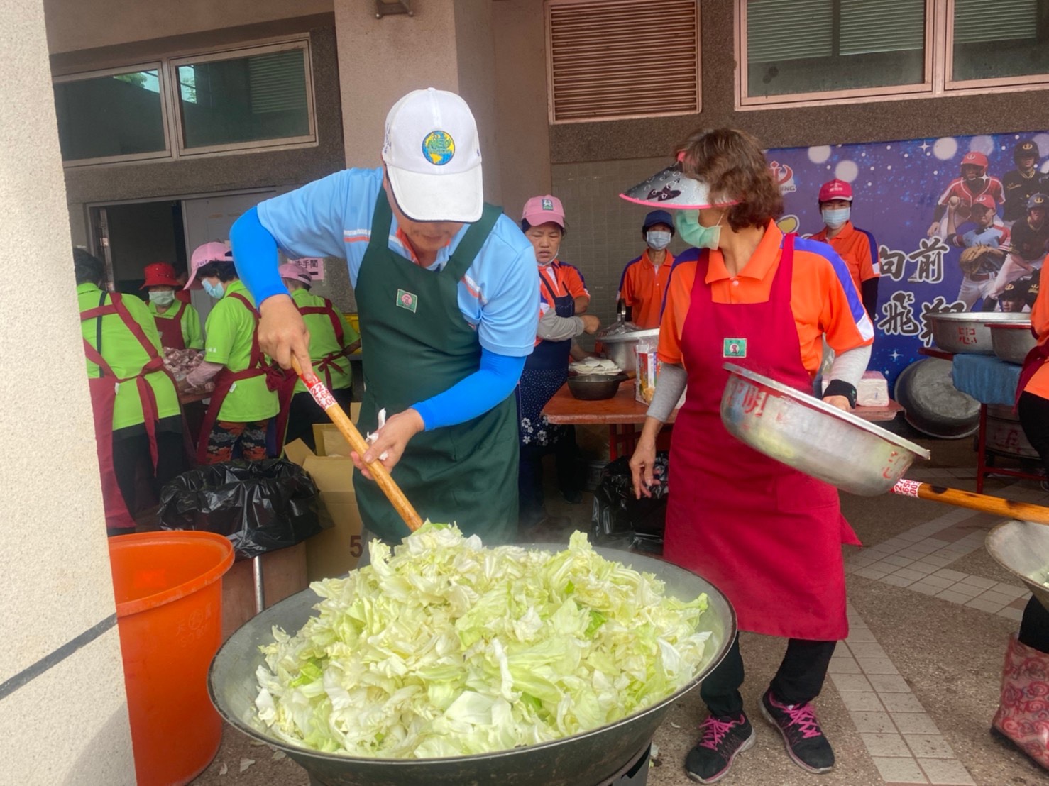永靖鄉米食推廣活動-饗米樂現場烹調米食