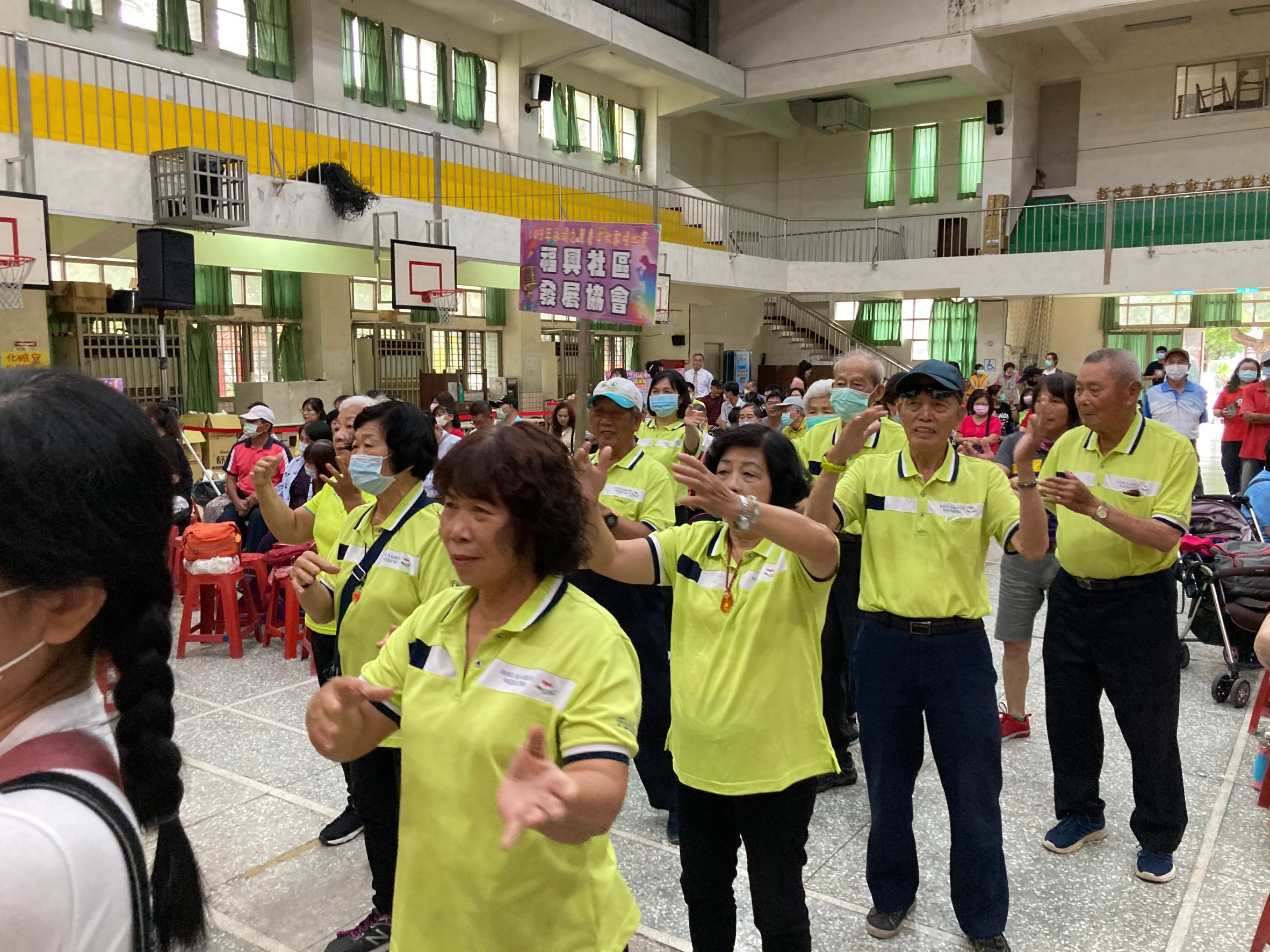 109年永靖之聲歌唱比賽現場鄉親熱情參與