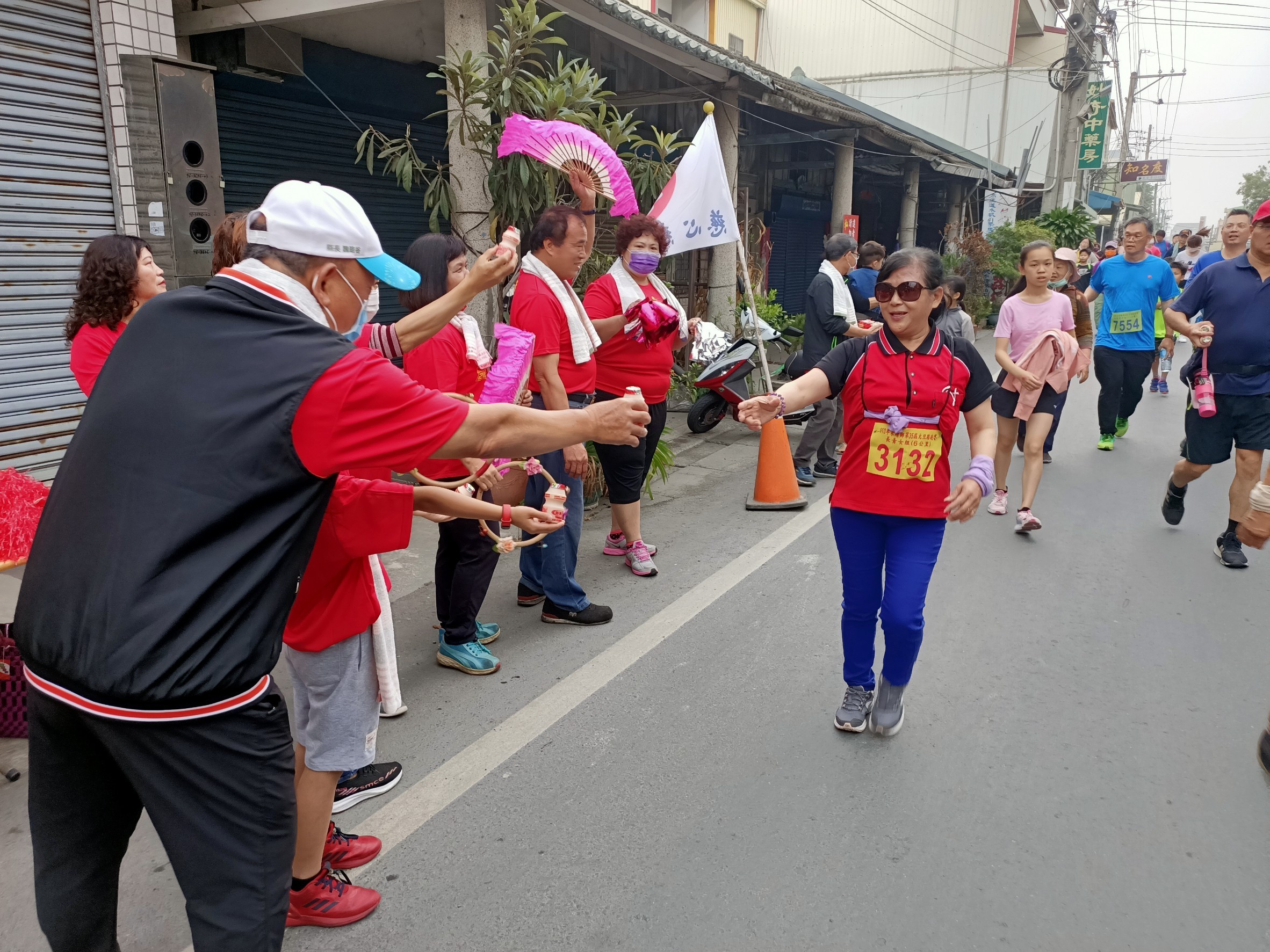 110年永靖鄉第35屆元旦升旗典禮暨路跑(補辦)活動親鄉熱情參與